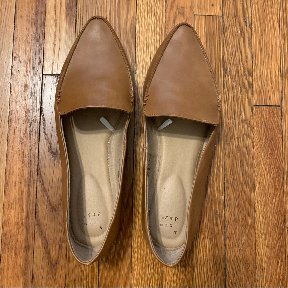 A New Day Tan Slip On Shoes